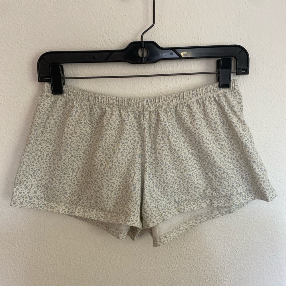 Brandy Melville Floral Print Lounge Shorts